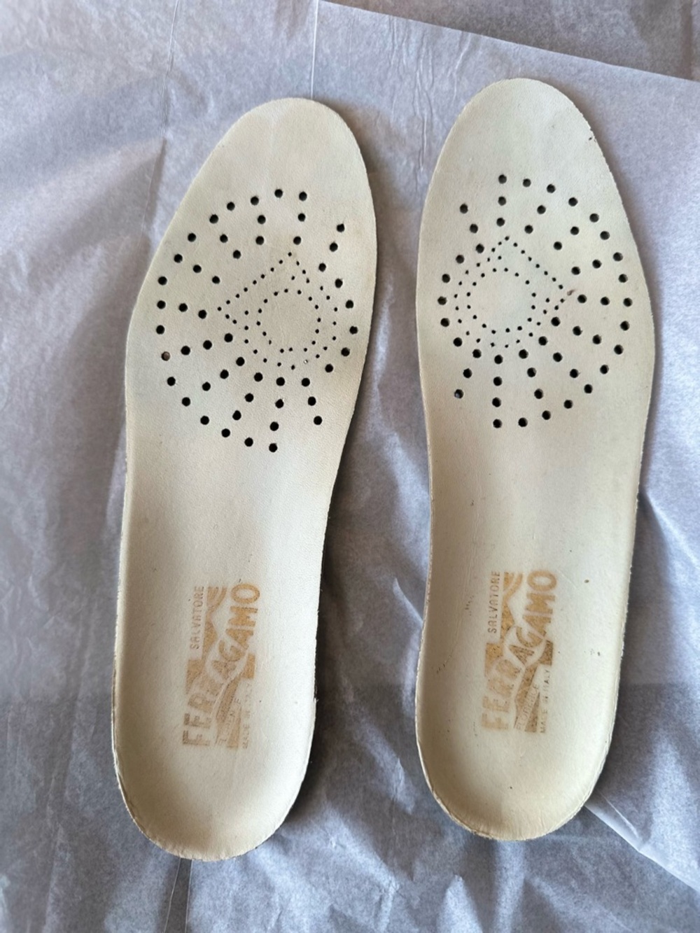 Salvatore Ferragamo Lace-Up Tennis Flats - Picture 11 of 16